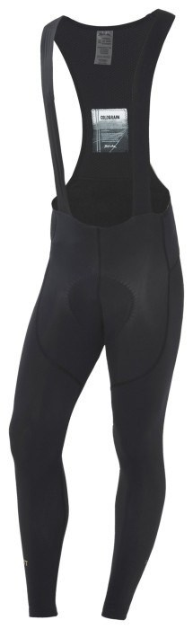 Рейтузи Spiuk Profit Cold&Rain Bib на лямках чоловічі чорні XL