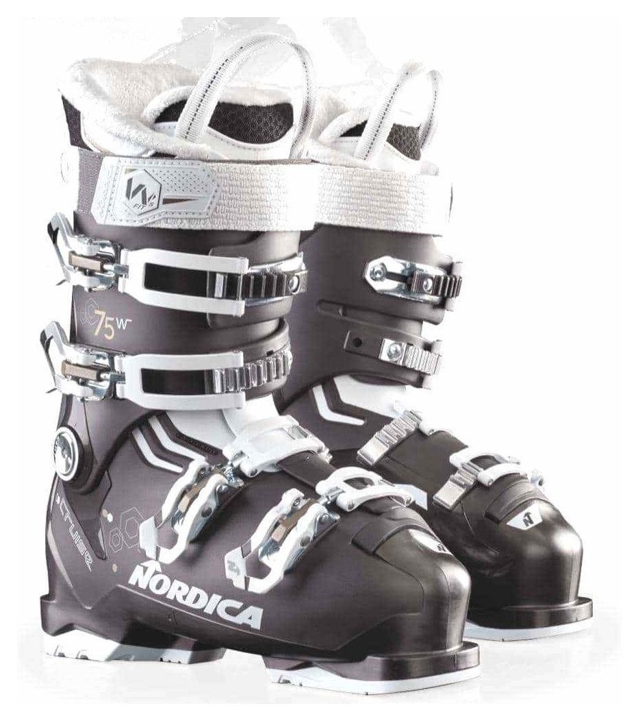 Черевики гірськолижні Nordica THE CRUISE 75 W 37 (235мм) Black p./white/bronze (05065200-WRH), укр, укр
