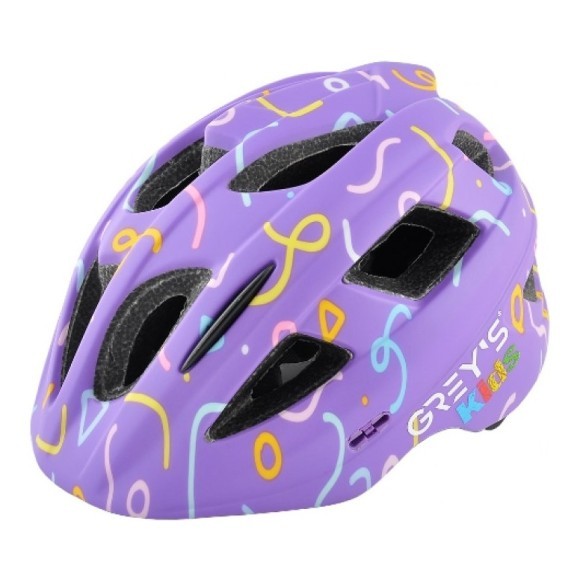Шлем велосипедный GREY&#39;S, фиолетовый матовый