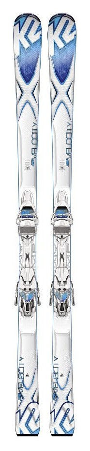 Лижі гірські комплект K2 AMP VELOCITY M3 11+M3 11.0 TC 165см White/blue (1040107.140.1+1041321.140.1), укр, укр