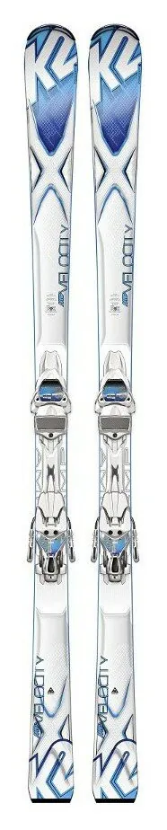 Лижі гірські комплект K2 AMP VELOCITY M3 11+M3 11.0 TC 165см White/blue (1040107.140.1+1041321.140.1) (172 см white/blue)