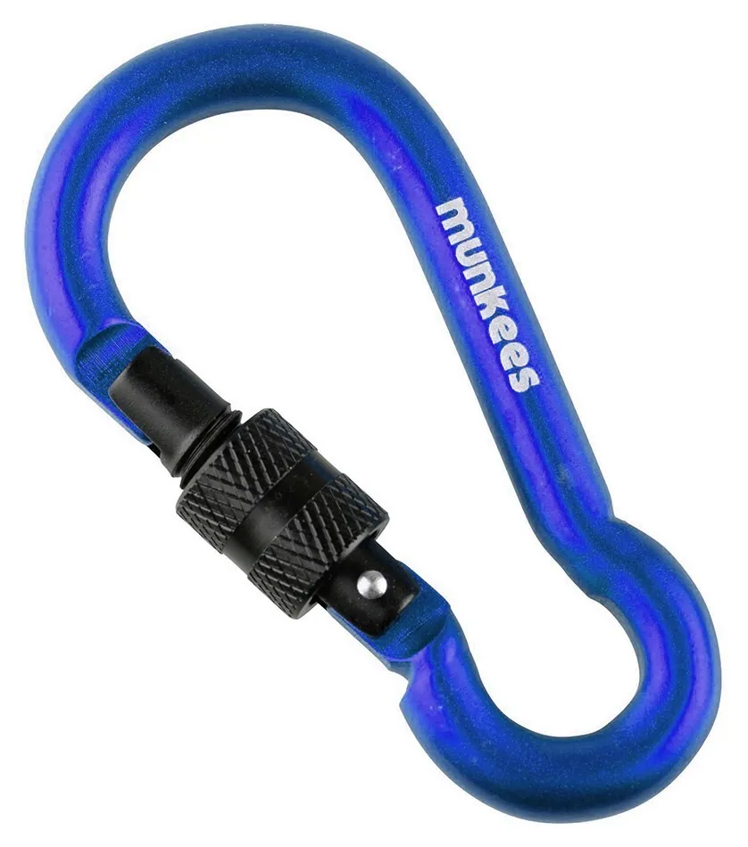 Munkees 3247 карабін Pear with Screw Lock 7 мм x 70 мм (3247-DB)
