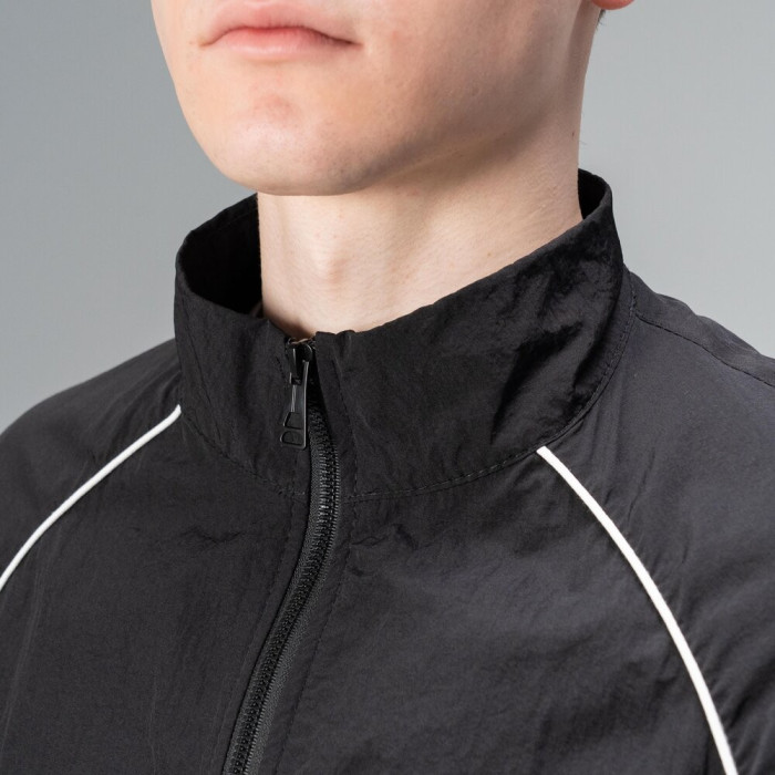 Легкий спортивный костюм Slavni мужской черный, Демисезонный костюм Slavni Porto черный