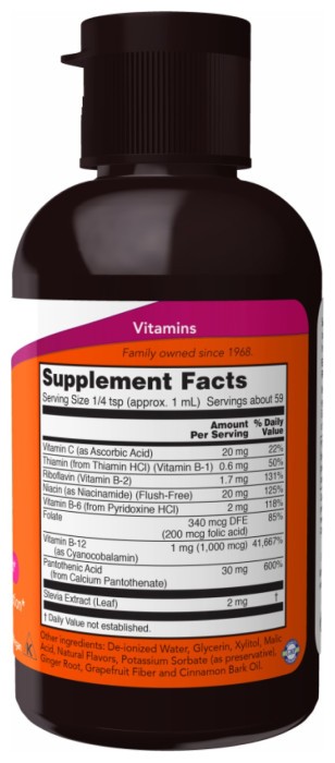 B-12 Liquid B-Complex - 59ml (2oz)
