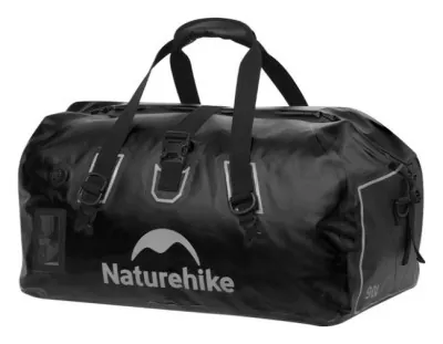 Водонепроницаемая дорожная сумка Naturehike CNK2450XB015, 90 л, черная