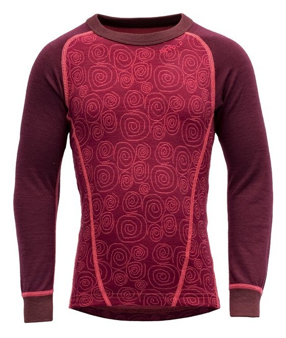 Термофутболка Devold ( GO 237 222 A ) DUO ACTIVE MERINO SHIRT KID 2023