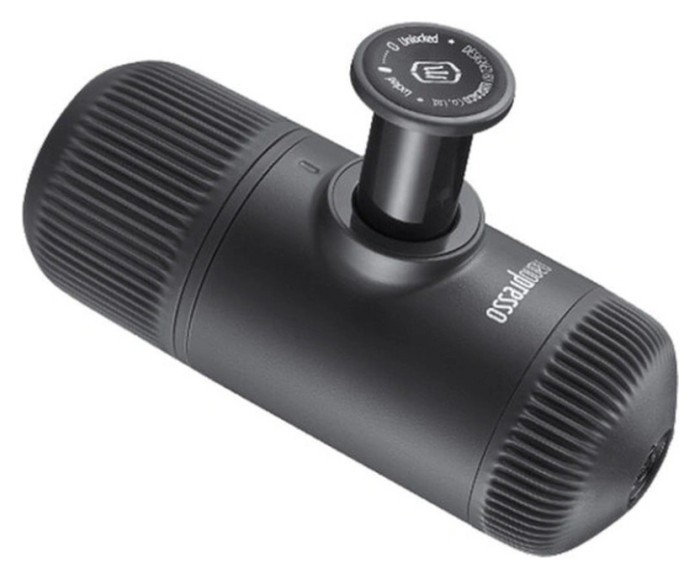 Набір Wacaco Nanopresso: кавоварка, адаптер для капсул та рушники бариста