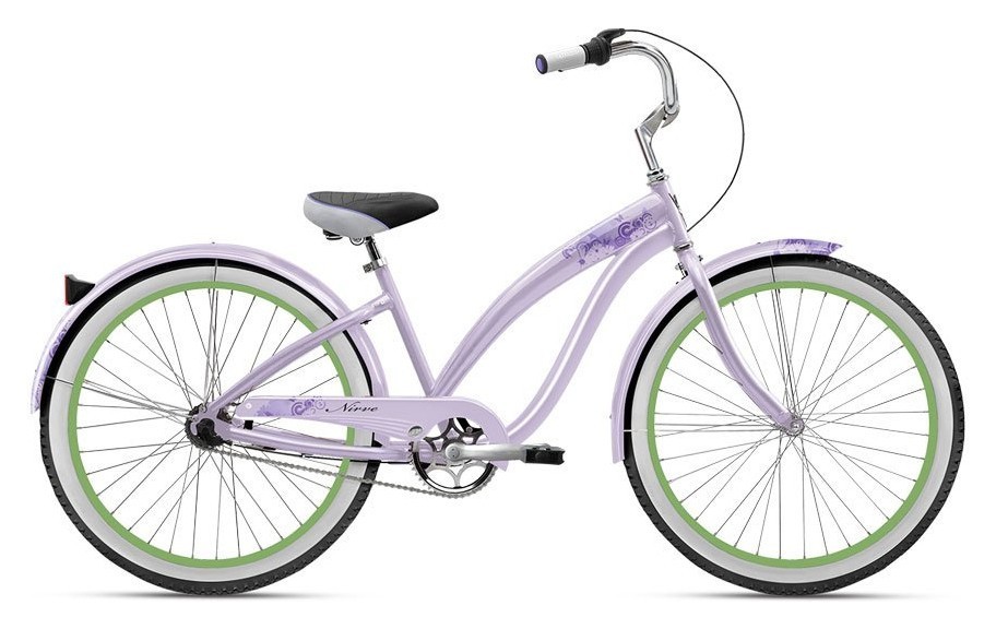 Велосипед круїзер Nirve Butterfly 3-Speed 26″ 16″ Lilac (05-1140-LL), укр, укр