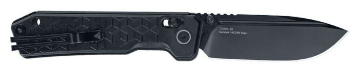 Нож складной SRM Rubik 7228B-AB2, черный