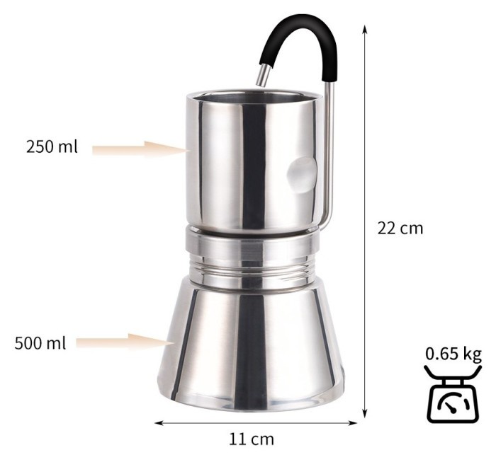 Кавоварка кемпінгова BRS-TC05