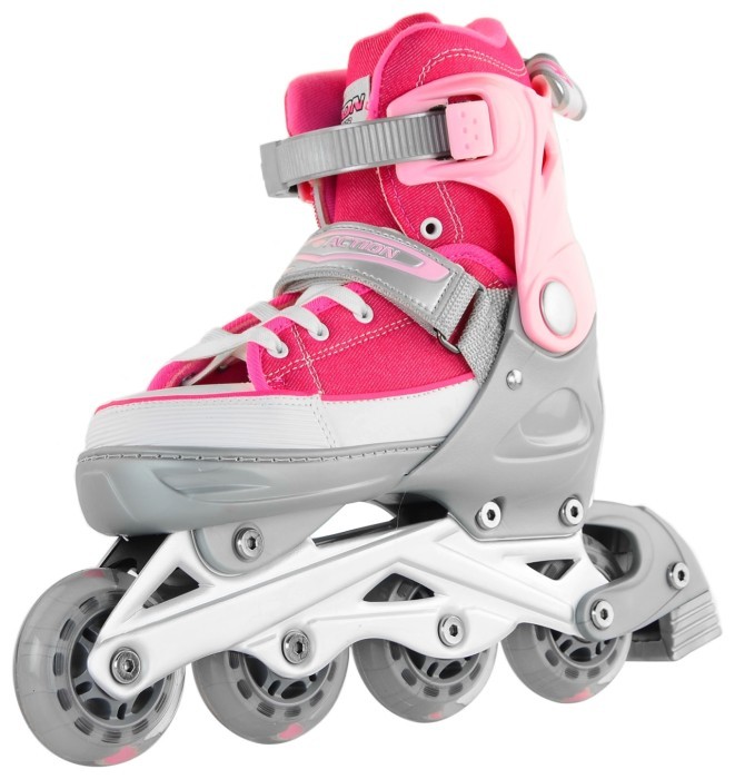 Роликовые коньки Action ANNY/Pink/37-40 Роликовые коньки Action ANNY/Pink/37-40