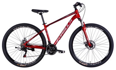 Велосипед AL 29" Formula MOTION DD FR рама-17" красный с серым 2026