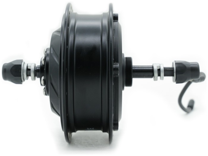 Мотор 26-29" редукторний 330 об/хв 48B 500Вт задній 36H под трещотку 150мм 12G чорний з лого GP G104R, укр, укр