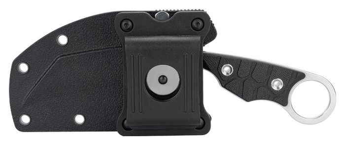 Ніж фіксований туристичний Ruike FS68, (8.6 см) 14C28N / G10 чорний, укр, укр