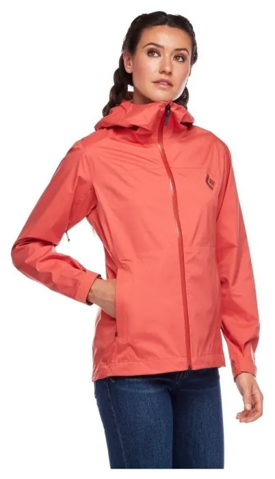 Женская женская куртка Black Diamond Stormline Stretch Rain Shell, XS - Baja Sunrise