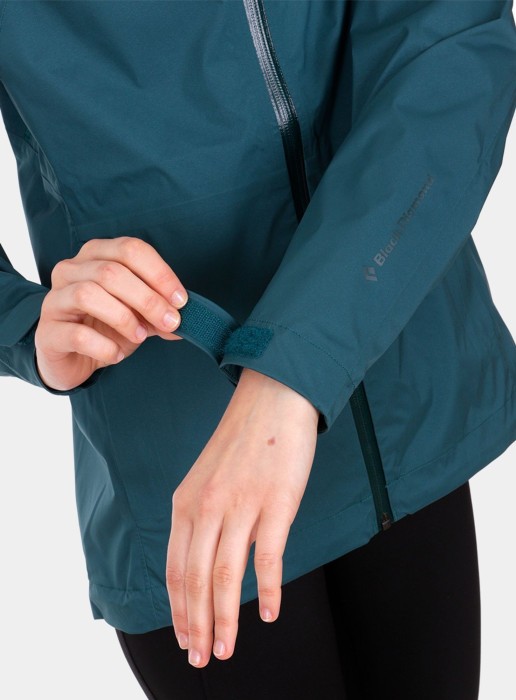 Женская женская куртка Black Diamond Stormline Stretch Rain Shell, XS - Baja Sunrise