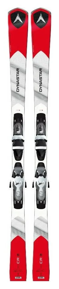 Лижі гірські (комплект) Dynastar CR 72 PRO XPRESS ECO+XPRESS 10 172см White/red/black (DADC402+FCCD033) (172 см чорний, червоний, білий)