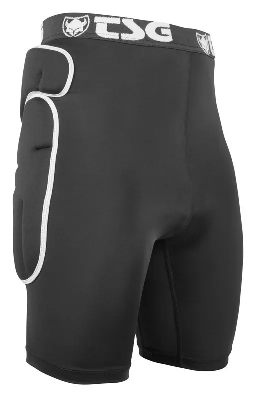 Шорти захисні спортивні TSG CRASH PANT COMBAT XL Black (47066) (XL black)