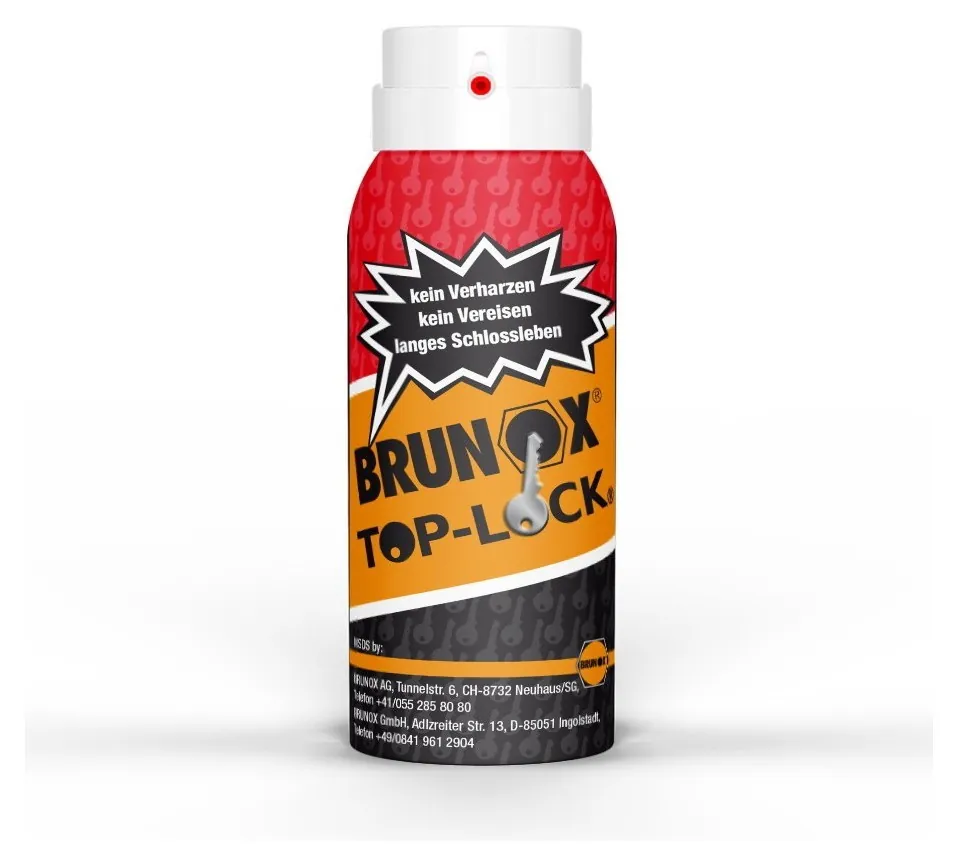 Мастило для замків і петель, спрей Brunox Top Lock 100ml (FNR_BR010TOPLOCK)