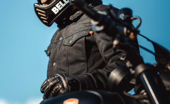 Мотокуртка PandoMoto HUSKY Black Sherpa Trucker Jacket