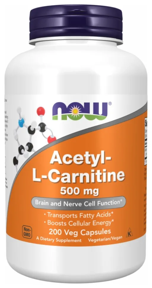 Acetyl L-Carnitine 500mg - 200 vcaps