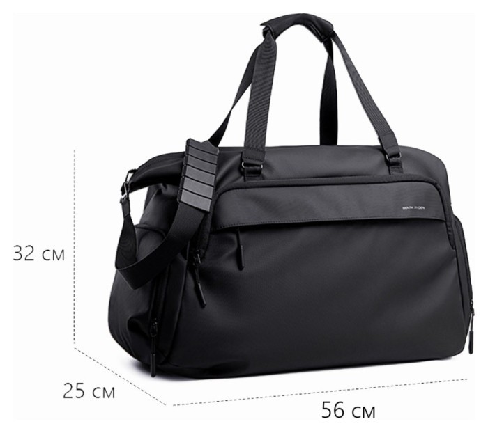 Дорожня сумка Mark Ryden Movara MR365 Black, укр, укр