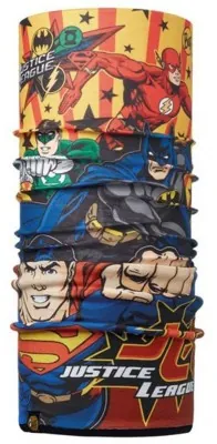 Шарф-труба детская (8-12) Buff Superheroes Junior Polar, Jl Multi/Black