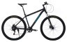 Велосипед 29" Krook 29 2025 чорний, укр