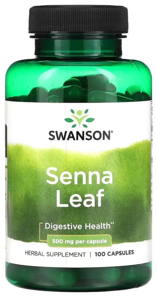 Senna Leaf 500mg - 100 сaps