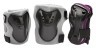 Защитный комплект для роликовых коньков K2 CHARM PRO JR PAD SET XS Black/white (3041700)