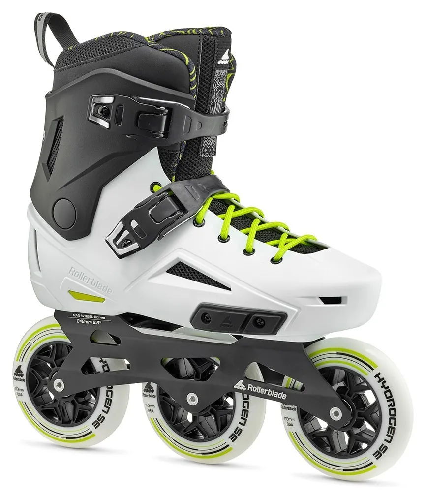 Rollerblade ролики Lightning 110 white-black 250 (270)