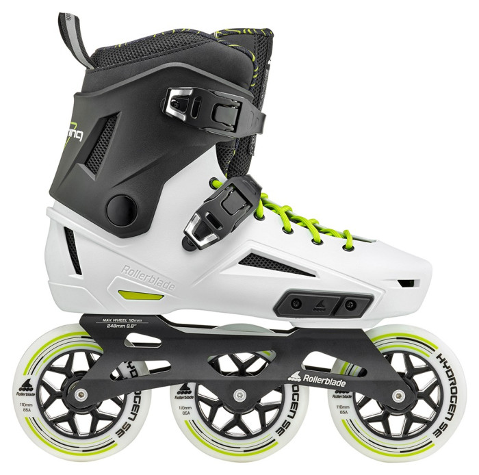 Rollerblade ролики Lightning 110 white-black 250