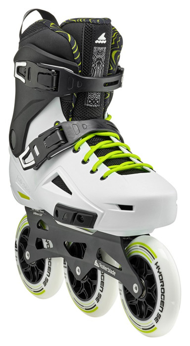 Rollerblade ролики Lightning 110 white-black 250