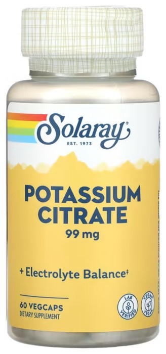 Potassium 99mg - 60 vcaps