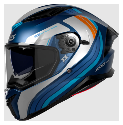 Мотошолом AXXIS PANTHER SV Tribute C7 Matt Blue