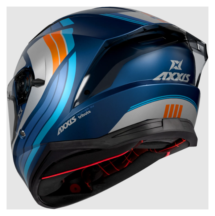 Мотошолом AXXIS PANTHER SV Tribute C7 Matt Blue