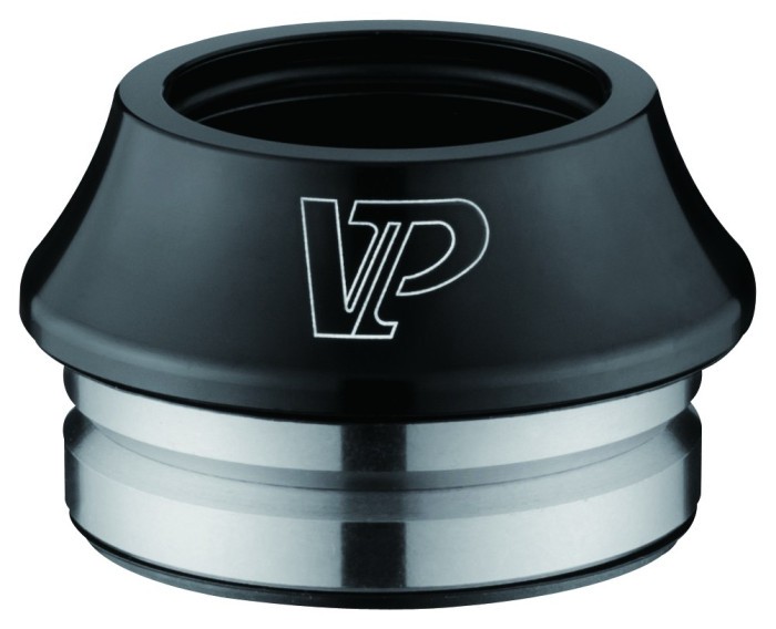 Рулевая колонка 1-1/8" VP VP-F202AC интегрированная, D 41.8mm, картриджные вальницы MH-p08, алюмин., анодировка черная