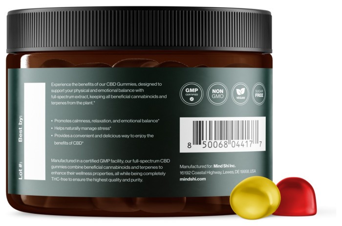 CBD Gummies Full Spectrum 750 mg Cherry & Banana - 30 gummies (До 08.26)