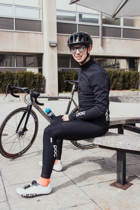 Велоштани чоловічі POC Thermal VPDs Bib Tights, Uranium Black, S