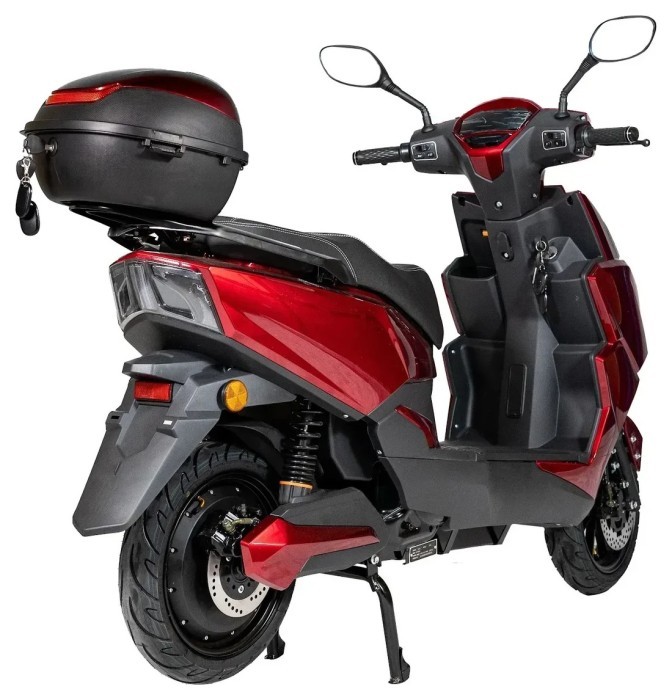 Электроскутер ATLAS Tiger Box Plus 2000W Red