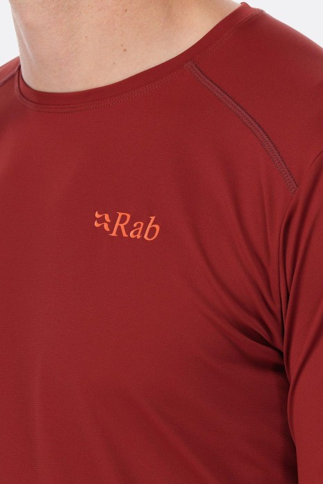 Футболка з довгим рукавом чоловіча Rab Force LS Tee, Olive (Olive)