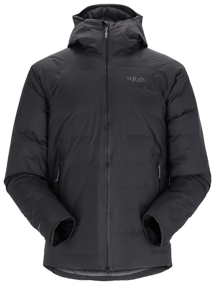 Мембранна чоловіча тепла куртка Rab Valiance Jacket, Black (L)