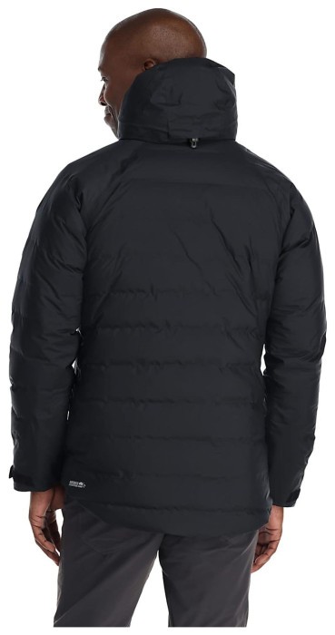 Мембранна чоловіча тепла куртка Rab Valiance Jacket, Black