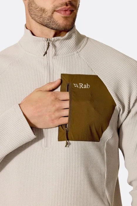 Кофта чоловіча Rab Hepton Pull-On, Dark Melba