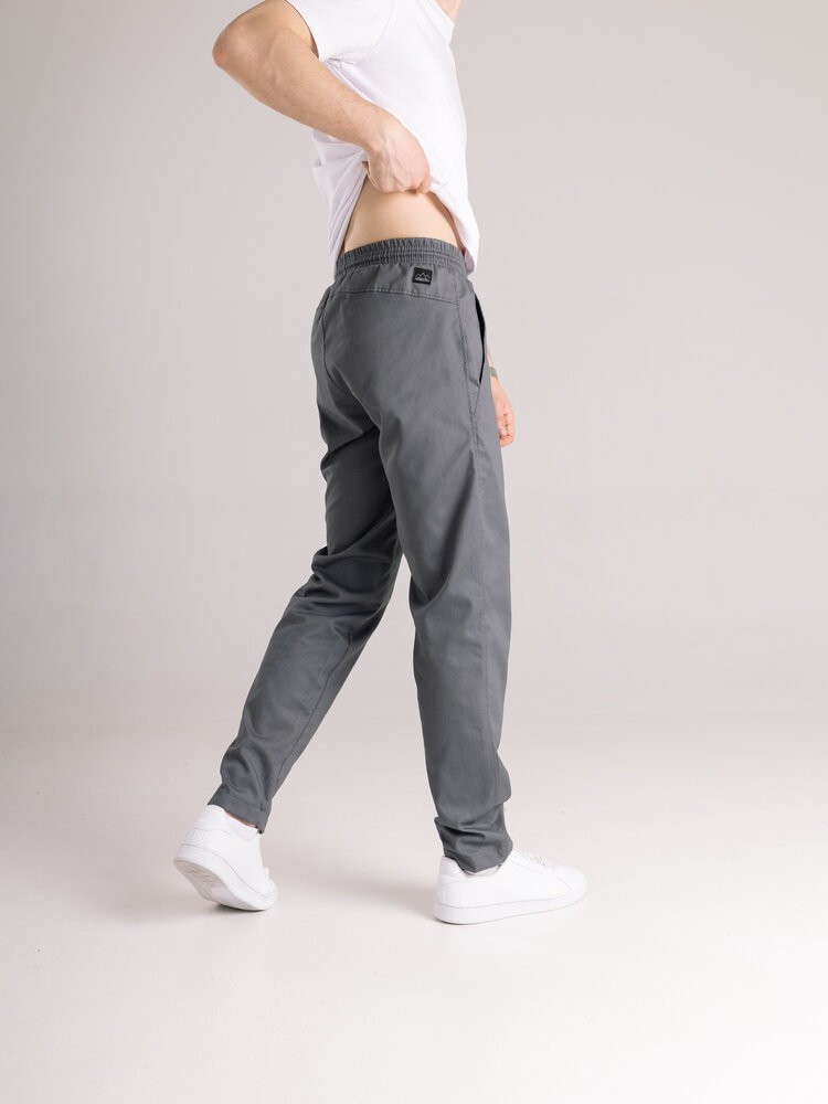 Чоловічі штани карго демісезонні темно-сірі котонові Pobedov Step, укр, укр