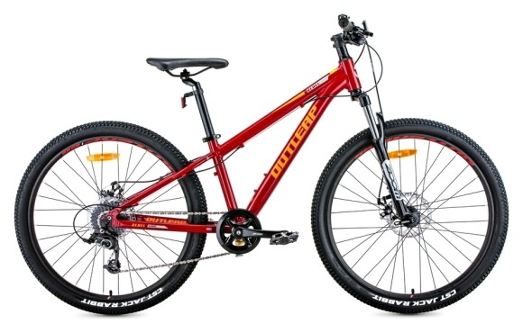 Велосипед Outleap Rebel Expert 26 Maroon, укр