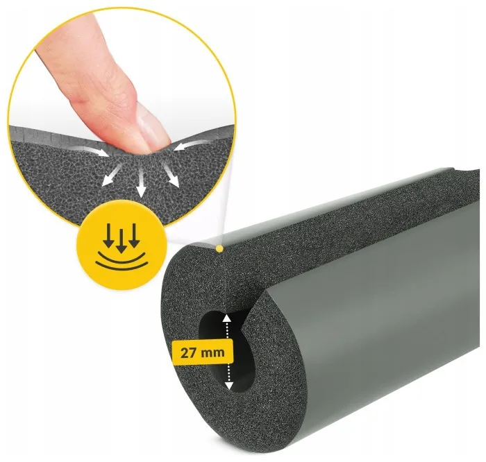 Накладка (бампер) на гриф 4FIZJO Barbell Pad Grey (P-5907739314741)