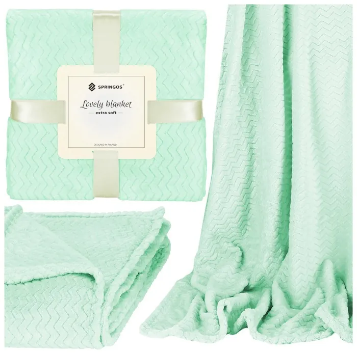 Плед-покривало Springos Extra Soft 70 x 160 см HA7121