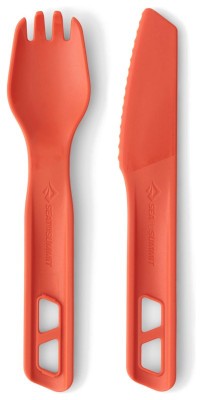 Набор столовых приборов Sea to Summit Passage Cutlery Set, 2 Piece, Spicy Orange