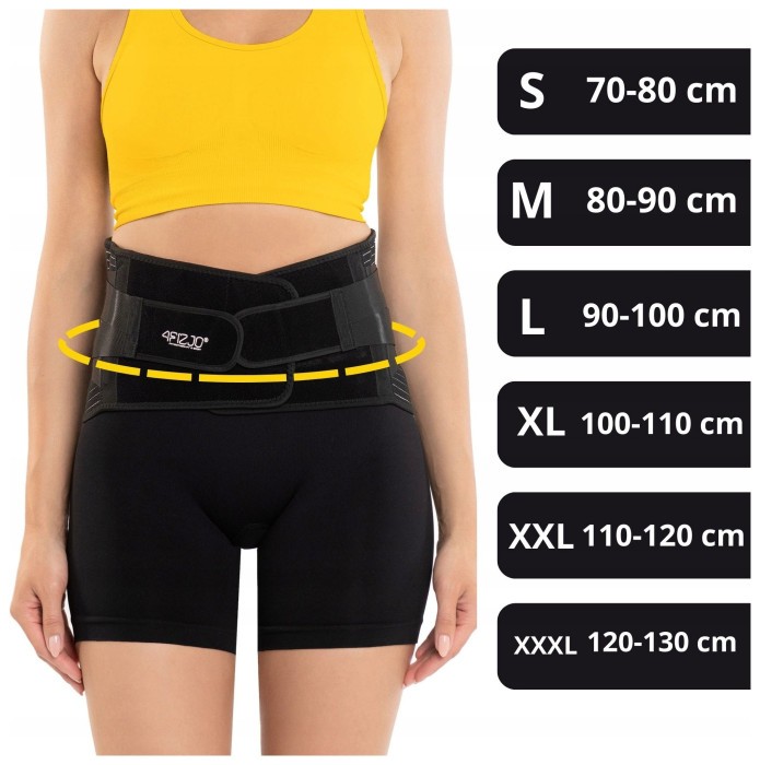 Пояс (бандаж) для поперекового відділу хребта 4FIZJO Size XL (P-5907739317575)